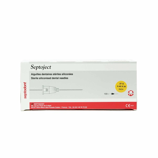 Septodont Septoject Needles For Dental Cartridge Syringe