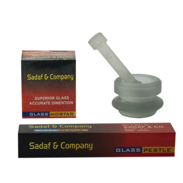 Glass Mortar and Pastel