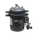Dental Autoclave Sterilizer 13 Litre With Timer And Powder Coating (9" Dia. X 11.5''H)