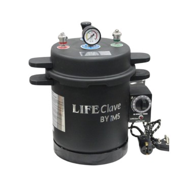 Dental Autoclave Sterilizer 13 Litre With Timer And Powder Coating (9" Dia. X 11.5''H)